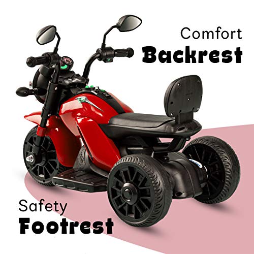 Baybee Cafe Racer Rechargeable Battery Operated Ride-on Bike for Kids BAYBEE