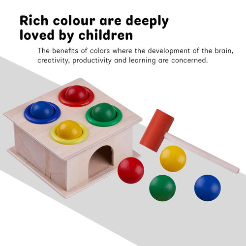 Baybee Wooden Hammer Case Toy Knock Pounding Bench for Kids BAYBEE