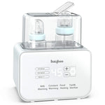 Baybee 6 in 1 Baby Bottle Warmer & Sterilizer  with LCD Temperature Display, Smart & BPA Free Nipple BAYBEE