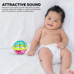 Baybee Pack of 3 Rattles Set for Babies 0-6 Months, Non-Toxic 3 Attractive Rattle Set, Newborn Baby Gift Products BAYBEE