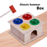 Baybee Wooden Hammer Case Toy Knock Pounding Bench for Kids