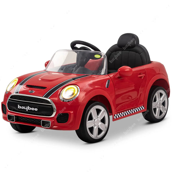 Baybee Cooper Battery Operated Car with Light & Music, Racing Electric Car