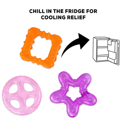 Baybee Natural BPA-Free Silicon Teether for Babies BAYBEE