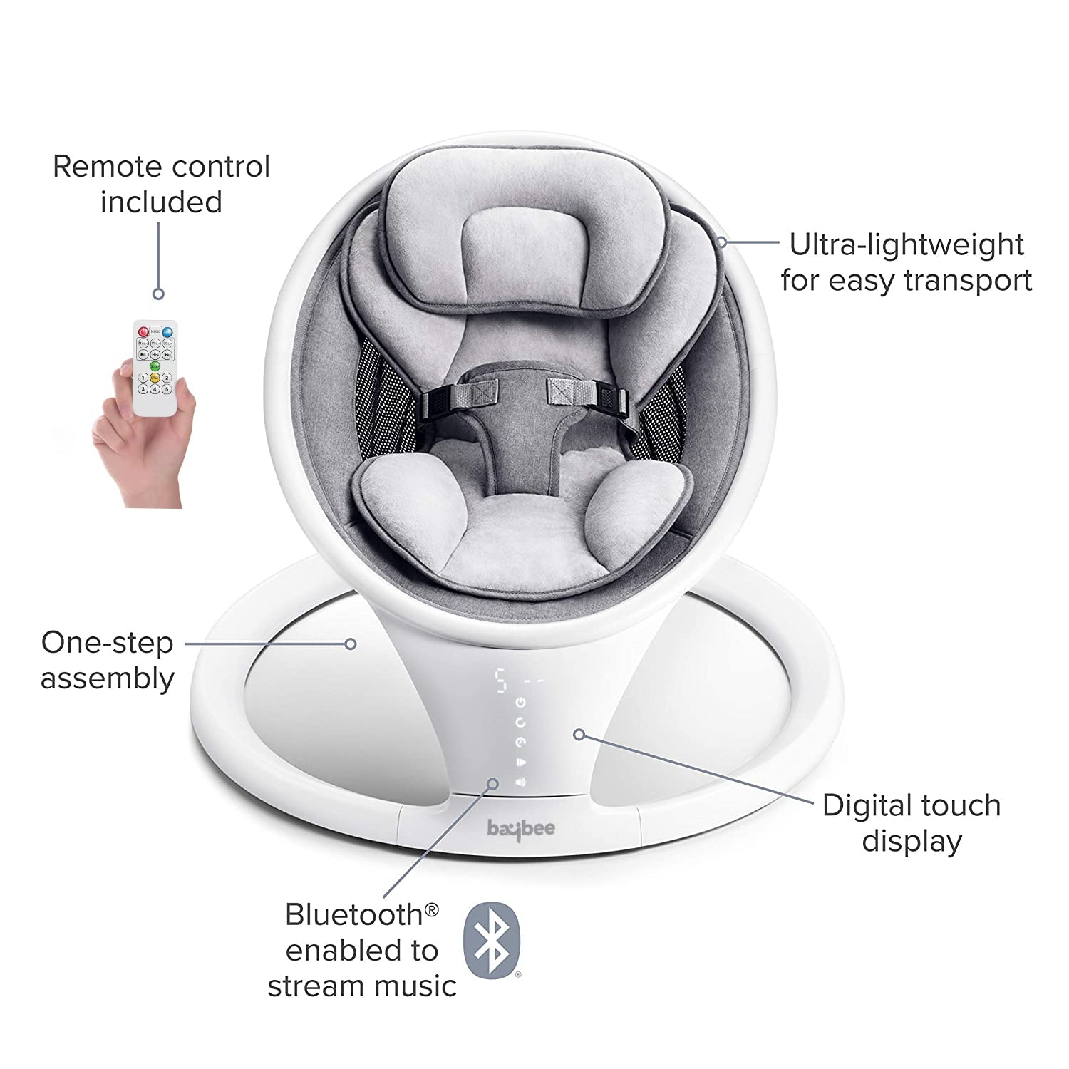 Baybee electric cradle online