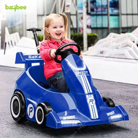 Baybee Maestro Electric Go Kart Car for Kids with Push Handle to Drive Boys & Girl