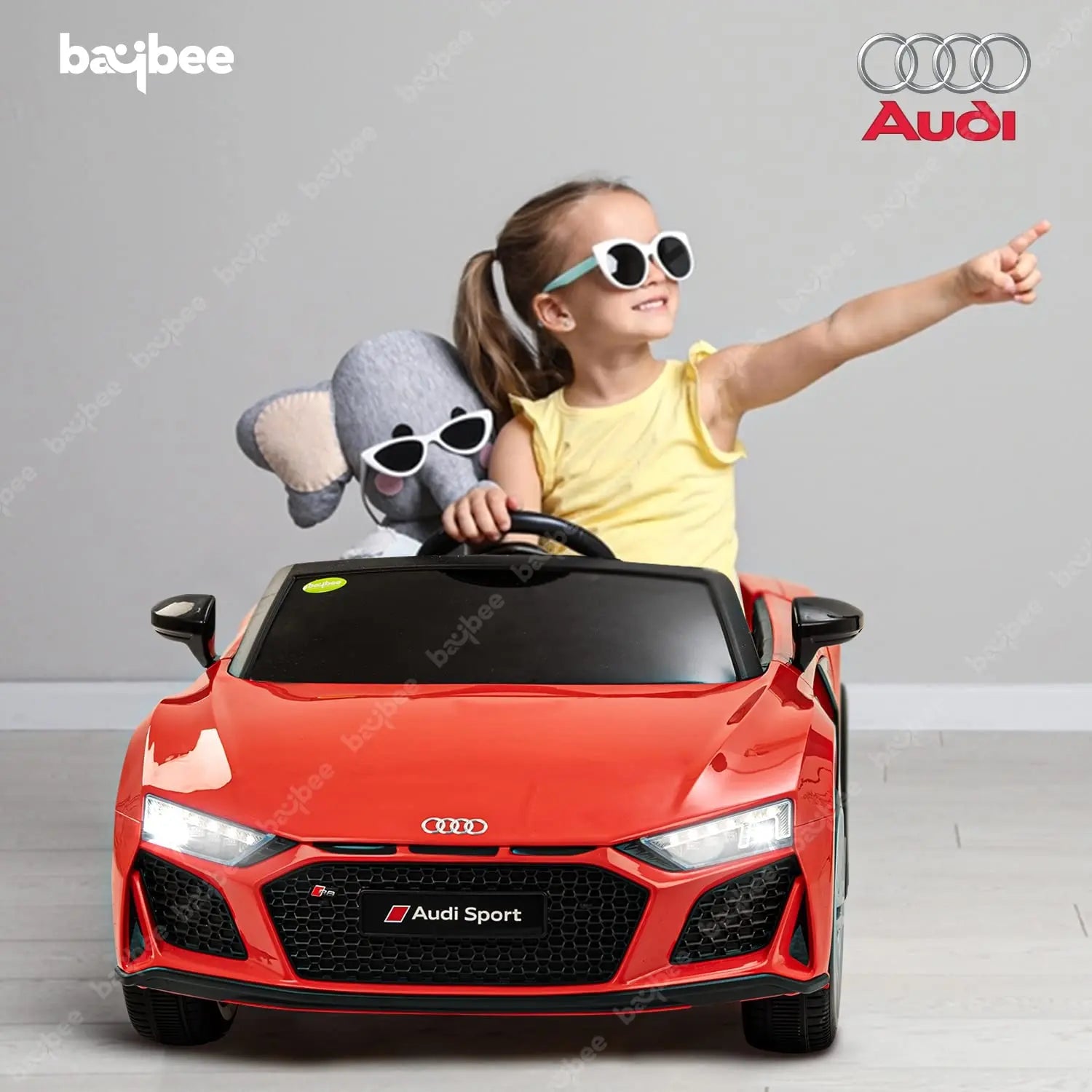 Baybee Official Licensed Audi R8 Battery Operated Electric Car
