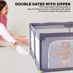 Baybee Playard Playpen for Kids with Safety Lock, Suction Cup &  Smart Folding BAYBEE
