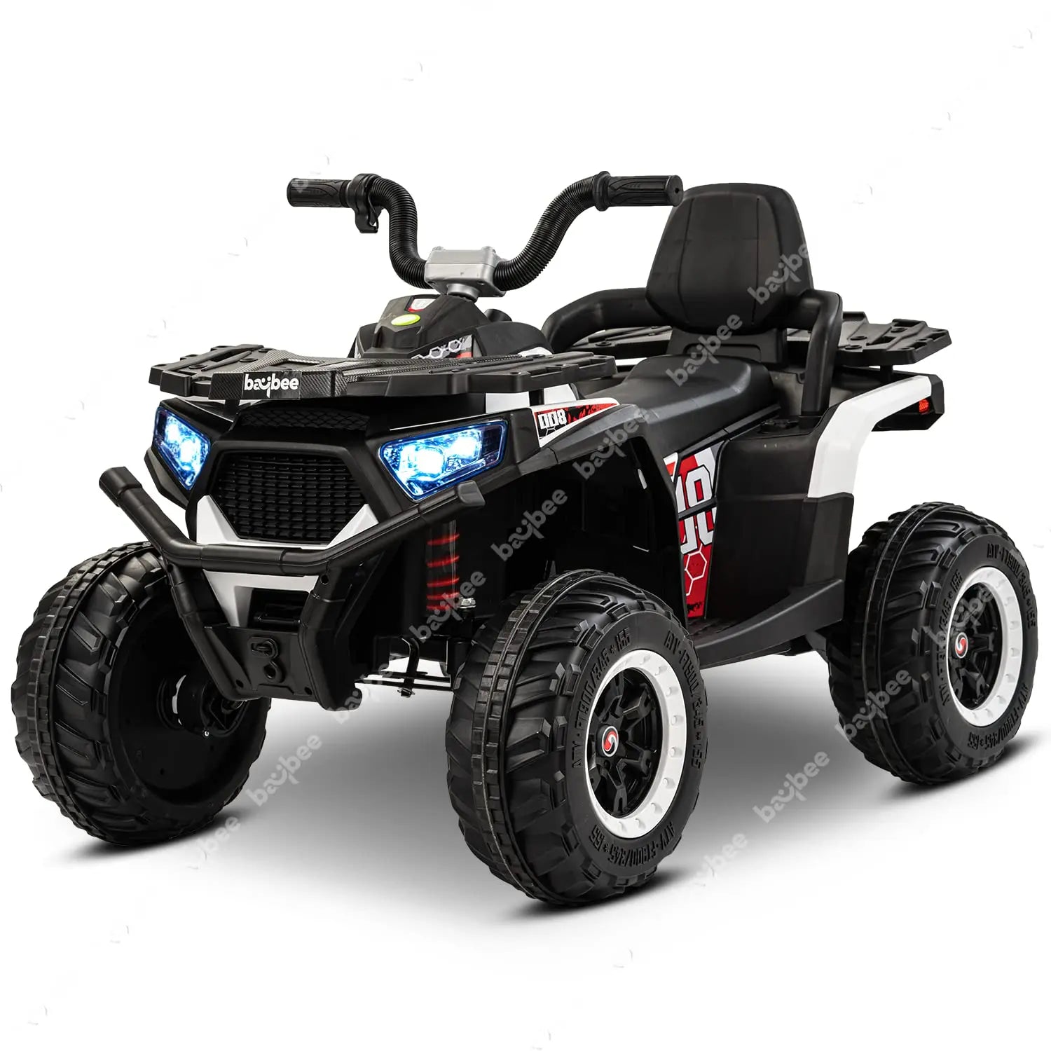 Baybee Adventura ATV Rechargeable Battery-Operated Ride on Bike for Kids Bike with Light, USB, Music.