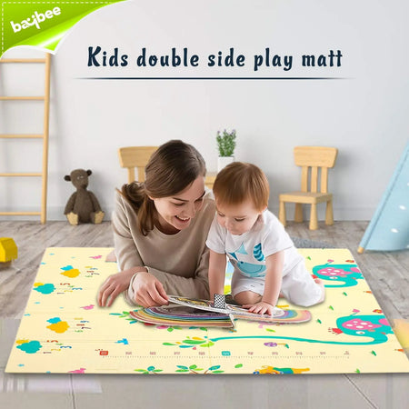 Baybee Foldable Crawling Multi-Purpose Water Proof Play Mat for Babies BAYBEE