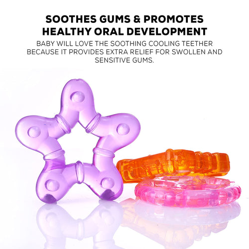 Baybee Natural BPA-Free Silicon Teether for Babies BAYBEE