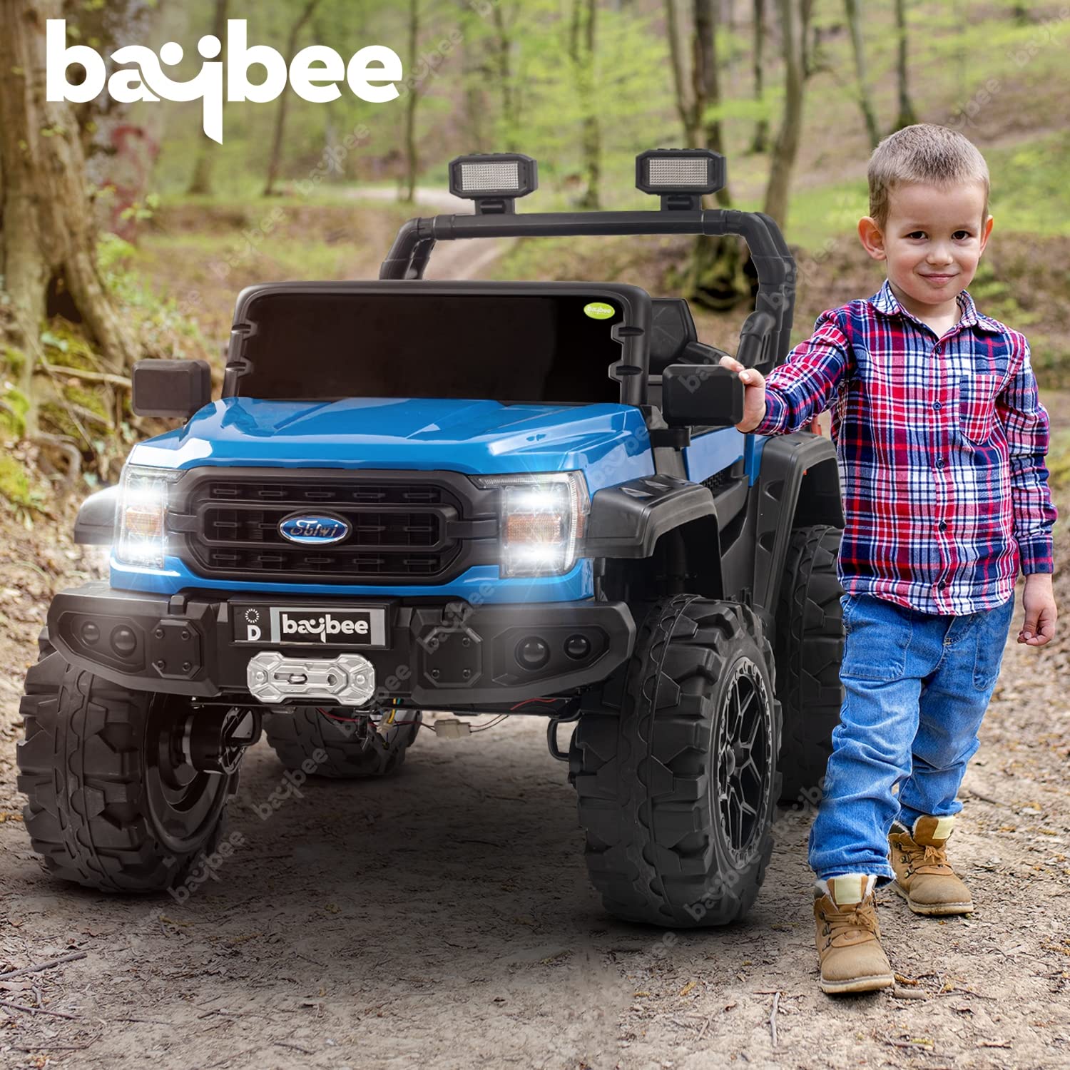 Baybee Gladiator Rechargeable Battery Operated Jeep for Kids
