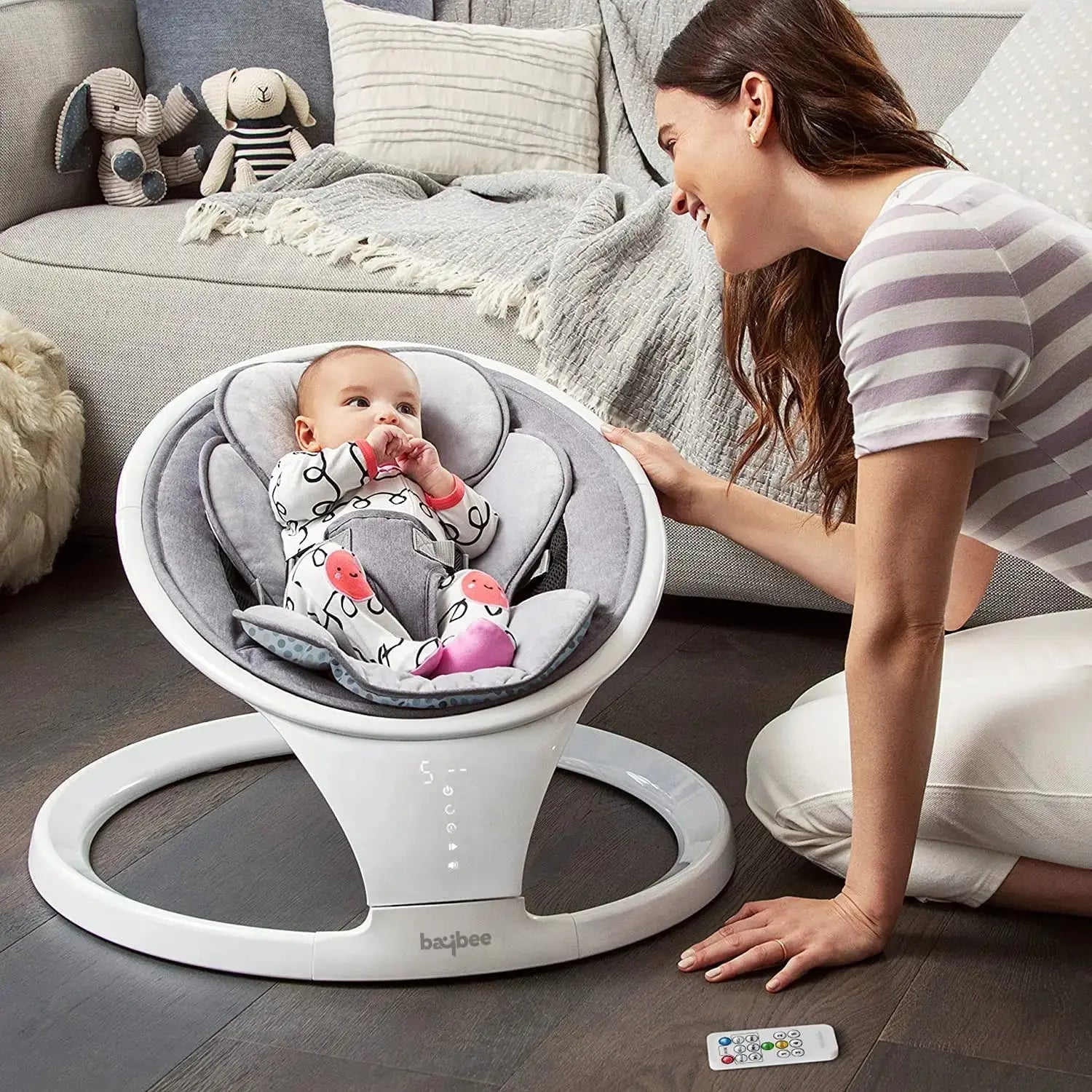 Baybee NapNest Automatic Electric Baby Swing Cradle BAYBEE